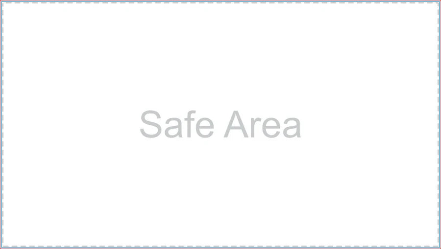 Template preview – 1.7' x 3' - Banner