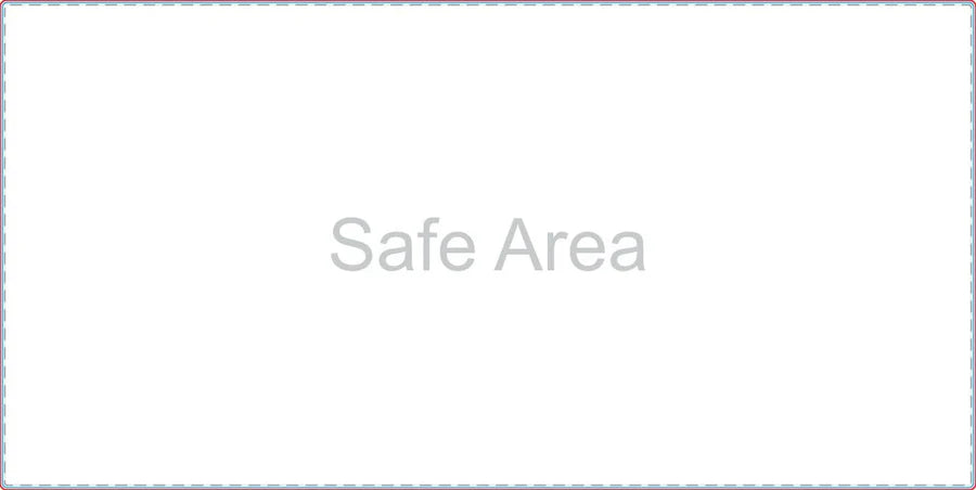 Template preview – 12" x 24" - Rectangle Car Magnets