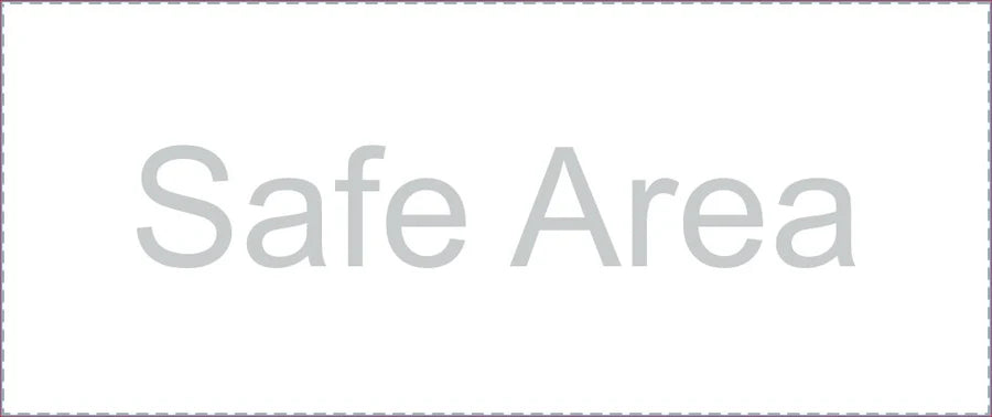 Template preview – 2.5' x 6' - Banner