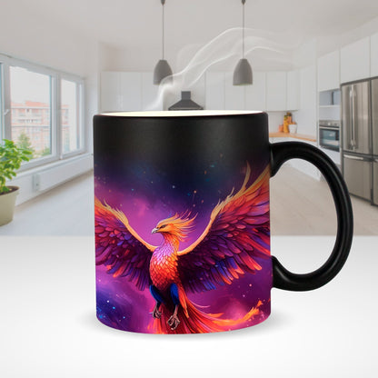 Black magic mug for sublimation 11 oz