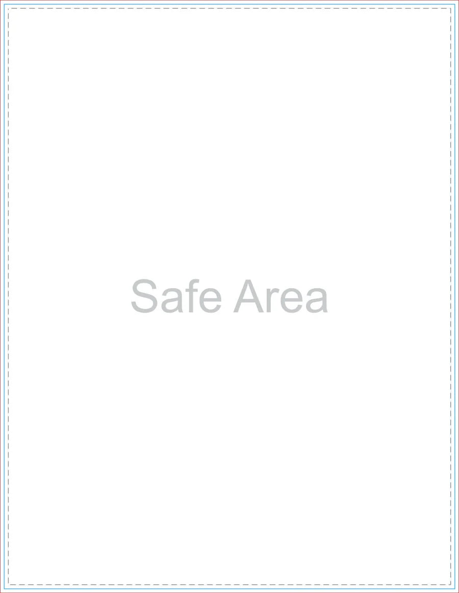 Template preview – 8.5" x 11" - Posters