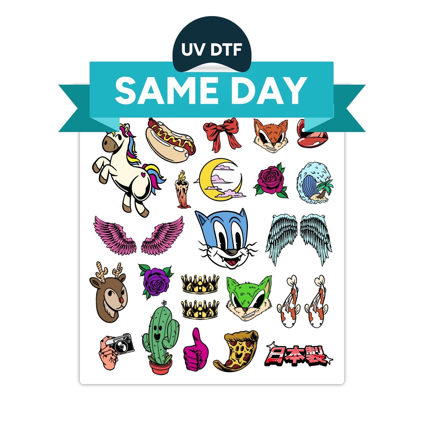 Same Day UV DTF Gang Sheets - Uploader