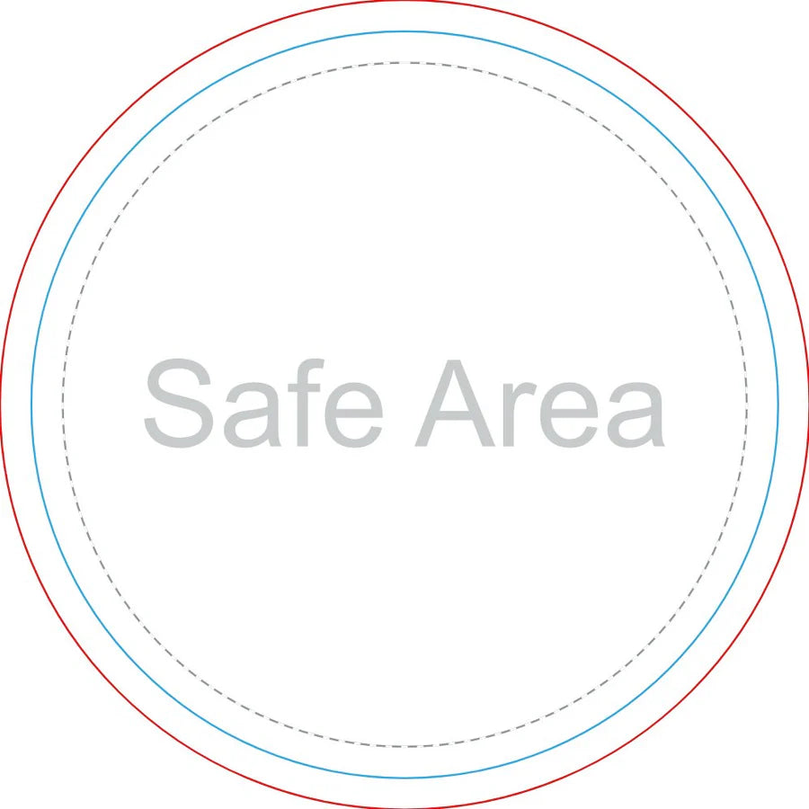 Template preview – Circle Car Door Magnets 3" x 3"